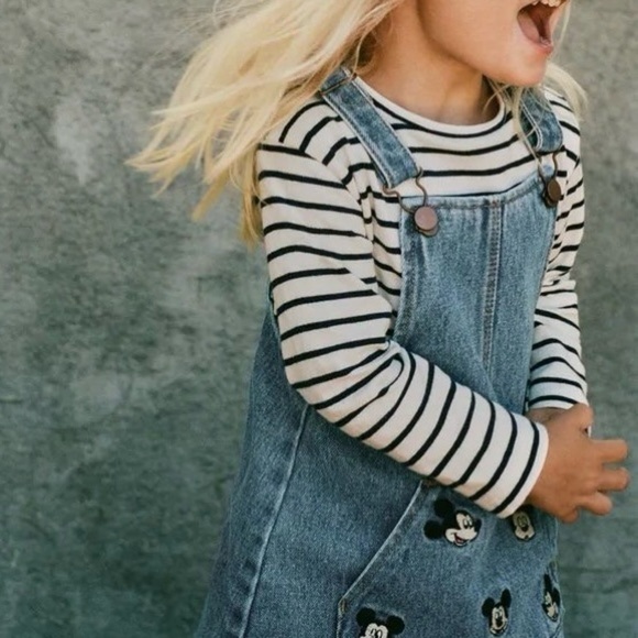 H&M Black And White Striped Baby Shirt - Picture 2 of 6